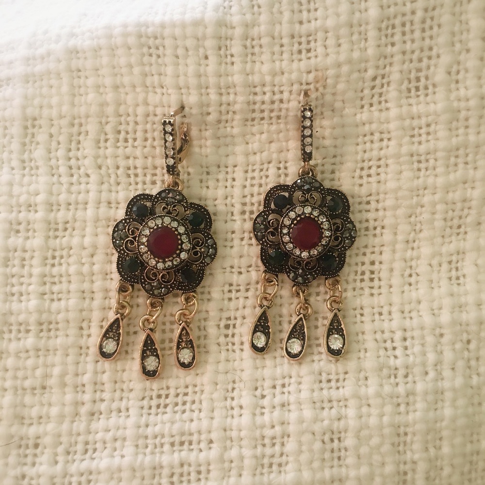 NWOT Anthropologie Boho Vintage Earrings